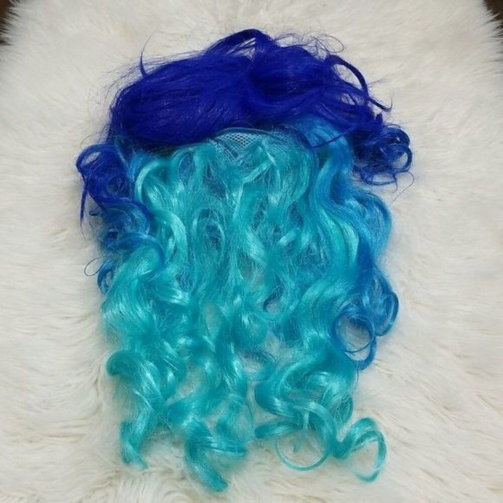 Blue Ombre Halloween Wig